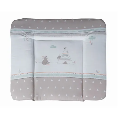 roba® Wickelauflage Indibär - Wickelauflage für Babys, ab Geburt geeignet, feucht abwischbar und in bunten Farben, ideal für eine hygienische und gemütliche Wickelzeit.