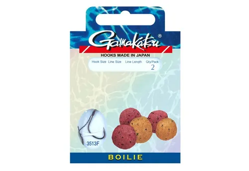 Gamakatsu Karpfenhaken, Gamakatsu Boilie 20cm 3513F Gr.4 Vorfachhaken