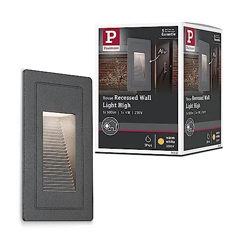 Paulmann Outdoor 230V Wand EBL High 2W IP65 3000K