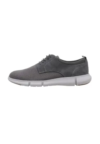 Geox Herren U ADACTER F D Oxford, DK Stone, 43 EU - Herren-Sneaker mit flacher Absatzform und mittlerer Weite, ideal für den Alltag und bequemes Tragen.