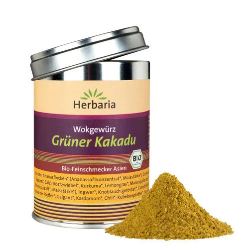 Herbaria Grüner Kakadu Gewürzmischung Bio 85 g