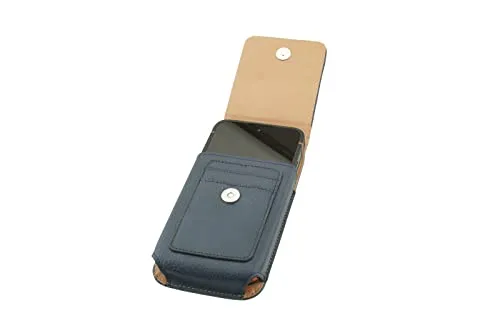 caseroxx Outdoor Handy Tasche passend für Gigaset GX4 / GX4 Pro blau mit drehbarem Gürtelclip, Schutz Holster