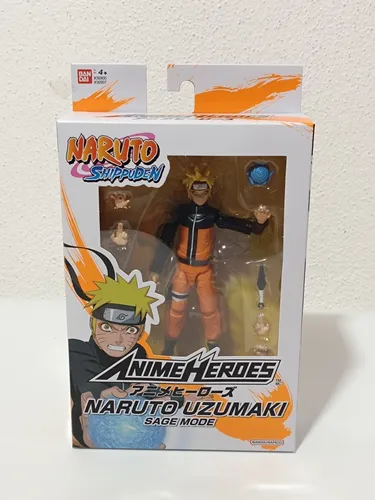 Bandai Anime Heroes Naruto Uzumaki Eremiten-Modus Figur von Bandai Namco