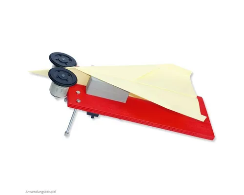 matches21 HOME & HOBBY Papierflieger Abschussrampe Kinder ab 12 Holzbaukasten