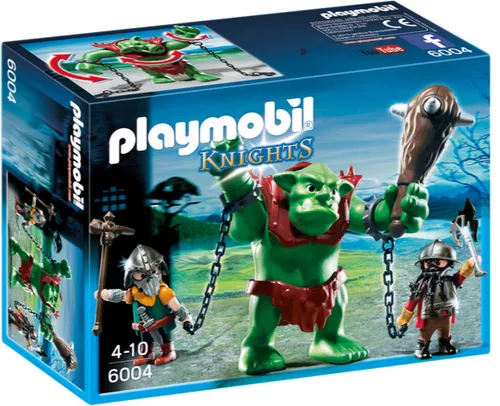 PLAYMOBIL 6004 Troll KNIGHTS Ritter Ritterburg Castel Schloss Knight SELTEN RAR