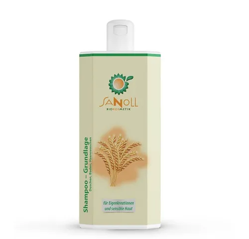 Sanoll Shampoo Grundlage 1L - Neutrale Dusch- und Haarpflege - Shampoos: Ideal für Allergiker und empfindliche Haut, ohne ätherische Öle. Gestalte deine individuelle Kosmetik mit eigenen Wirkstoffen!