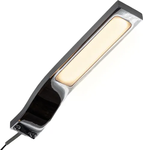 LED Schrankleuchte SET - Warmweiß & Verchromt - Wandleuchte mit elegantem Design und geringer Aufbauhöhe, ideal für Schränke und Vitrinen. Starke Lichtausbeute und einfache Installation für vielseitige Anwendungsmöglichkeiten.