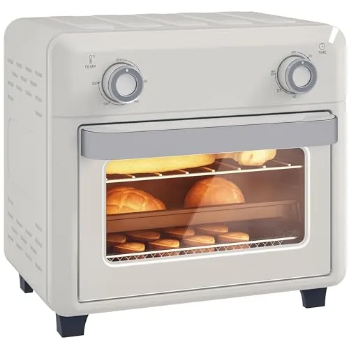 HOMCOM Mini Backofen mit Umluft 10 L