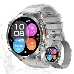 Valdus Herren Fitness-Tracker – 3ATM Wasserdicht, Telefonfunktion & 100+ Sportmodi - Valdus Herren Fitness-Tracker: Wasserdicht, mit über 100 Sportmodi und Telefonfunktion. Ideal für Fitness und Alltag. Verfolgen Sie Ihre Aktivitäten und bleiben Sie verbunden – überall und jederzeit.