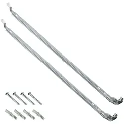 Sanicomfort - 2x Heizkörperkonsole Bh 900 Mm Wandkonsole Halterung Heizkörper Befestigung