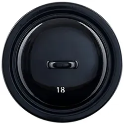 Riess Deckel aus Emaille 18 cm Riesen & Zwerge