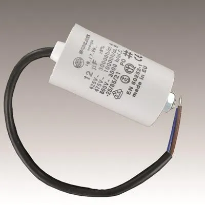 Schaum Kunststoff Motorkondensator 10µF, 400V (556010)