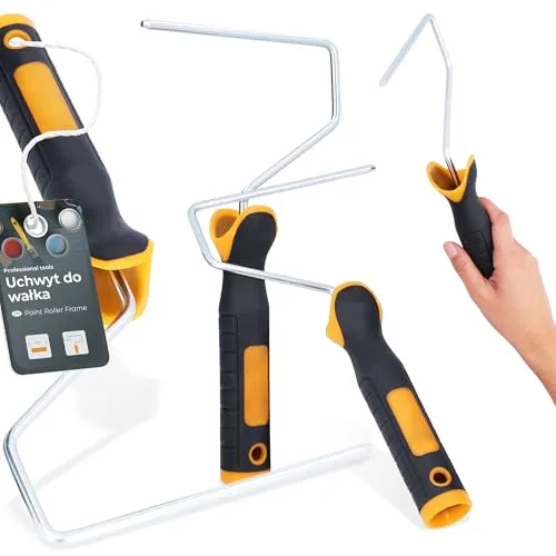 Farbrollerbügel 6 mm x 15 cm Malerbügel Steckbügel Walzenbügel Farbwalzenbügel Malerwalzenbügel Aufsteckbügel Roller Farbroller Bügel Malerwalze Griff Stahl