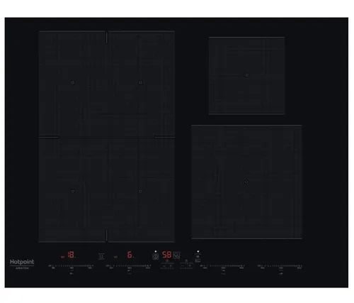Hotpoint ACOH654MFNE Ebene Kochen IN Induktion 6 Bereiche Kochfeld Flexi