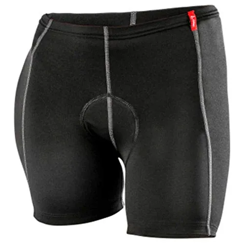 Löffler Damen W Bike Undershorts Elastic Unterhose, Schwarz, 34 - Unterhosen aus hochelastischem Material, atmungsaktiv mit Kühleffekt für optimalen Tragekomfort beim Radfahren, schnell trocknend und schmutzabweisend.