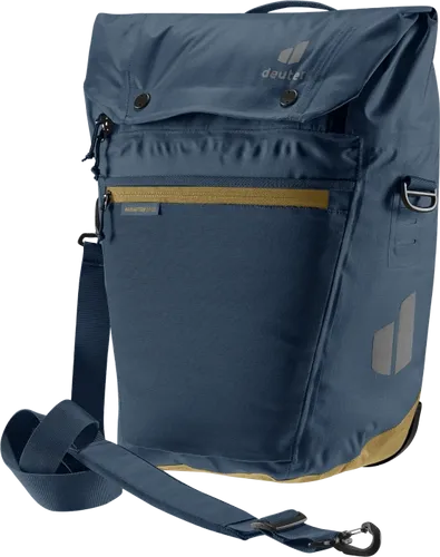 Deuter Mainhattan Gepäckträgertasche ink-clay 17 + 10 L - vielseitige Gepäckträgertasche für optimalen Stauraum und stylisches Design