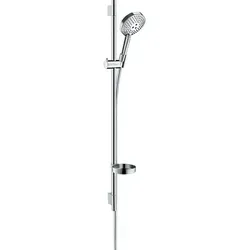 Hansgrohe Raindance Select S120 BrauseSet 27667000 - Brausegarnitur mit 3 Strahlarten, inklusive Handbrause und 90cm Brausestange. Genießen Sie feinen PowderRain und einfache Reinigung dank QuickClean.