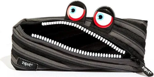 ZIPIT Schlampermäppchen schwarz in schwarz von ZIPIT