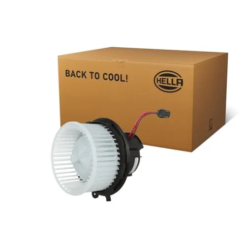 HELLA 8EW 366 400-351 Innenraumgebläse - 12V - 240W - für Fahrzeuge mit Klimaanlage - Ø: 132.8mm - ohne integrierten Regler - ohne Widerstand
