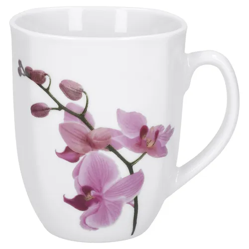 Kaffeebecher Kyoto Orchidee 33cl Kaffeetasse Tasse Becher Geschirr Porzellan