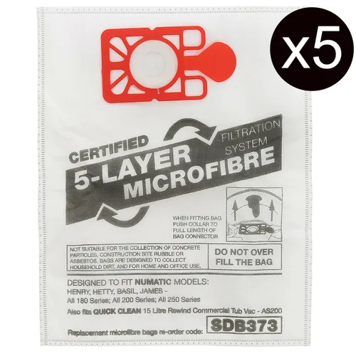 X Taschen Für Henry Hetty Numatic Hoover Taschen Hetty James Staubsauger ESD 5