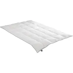 Irisette Daunenbettdecke Luna, 100% Daunen, 135x200 & 155x220 cm - Bettdecken für jeden Schlafbedarf: Die Irisette Daunenbettdecke Luna mit feinen Gänsedaunen bietet atmungsaktiven Komfort und ein optimales Schlafklima in vier Wärmeklassen für jede Jahreszeit.
