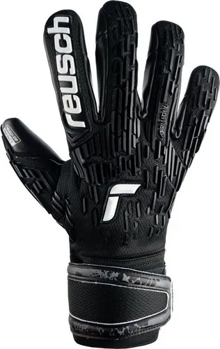 REUSCH Torwarthandschuhe Attrakt Freegel Infinity – Finger Support - Professionelle Torwarthandschuhe für Kunstrasen mit optimalem Grip und hoher Abriebfestigkeit. Bieten zuverlässigen Fingerschutz und eine präzise Passform für maximale Flexibilität und Komfort.