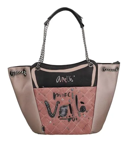Anekke Shopper Tote Bag - Stylischer Shopper mit verstellbaren Henkeln und geräumigem Hauptfach, ideal für jeden Anlass. Bringen Sie Eleganz und Charme in Ihren Look!