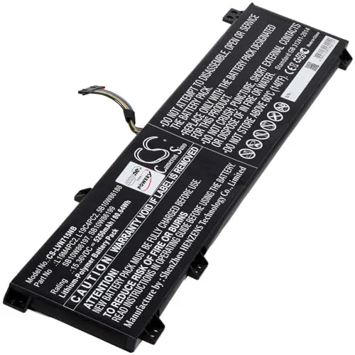 Akku für Lenovo Legion 5 17IMH05-82B3CTO1WW Laptop, 15,36V, Li-Polymer
