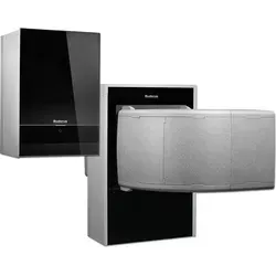 Buderus Logatherm WLW196i-6 IR B – Luft/Wasser Wärmepumpe, schwarz