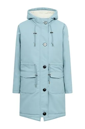 Derbe Hellblauer Regenparka von Derbe