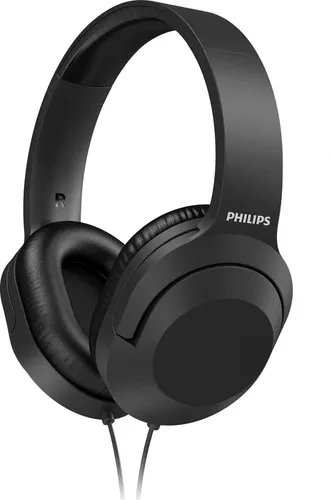Philips TAH2005BK/00 - Kabelgebundene Kopfhörer - Kopfhörer mit Noise Cancelling für ein ungestörtes Hörerlebnis, ideal für Musikliebhaber und Pendler.