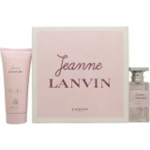 LANVIN Eau de Parfum Jeanne Geschenkset 50ml EDP + 100ml Body Lotion - Damendüfte mit luxuriösem Duft und pflegender Body Lotion für ein rundum verwöhnendes Erlebnis.