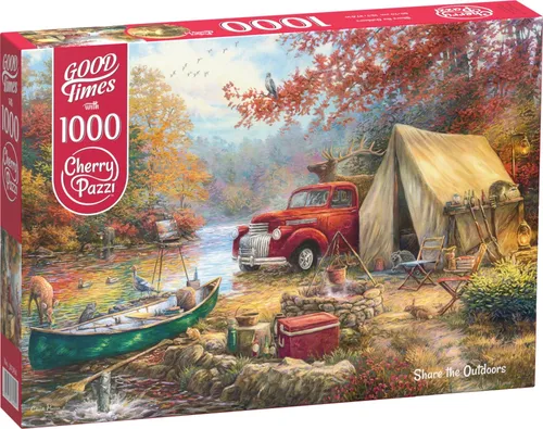 Puzzle 1000 elementów. W plenerze 30394 CherryPazzi 5903728730394