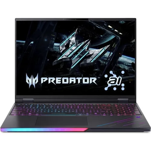 Acer Predator Helios 16 AI PH16-73-909A - High-End Gaming Notebook mit Intel Core Ultra 9 Prozessor und GeForce RTX 5090 für beeindruckende Leistung und Gaming-Erlebnisse.