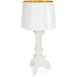 Kartell Bourgie Tischleuchte Weiß/Gold - Wohnzimmer - 78 in gold von Kartell