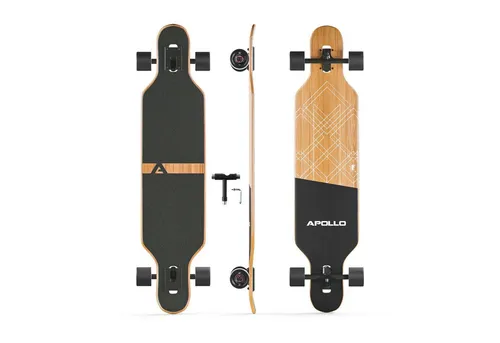 Apollo Longboard in schwarz von Apollo