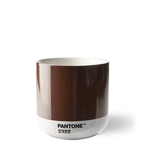 PANTONE Thermobecher Cortado, 190ml - Kaffeeservice mit doppelwandigem Porzellanbecher, der den Kaffee heiß hält, während die Außenseite angenehm kühl bleibt – perfekt für den Genuss von Café Cortado.