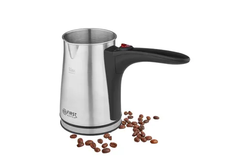 TZS FIRST AUSTRIA Kaffeebereiter aus Edelstahl in silber von TZS FIRST AUSTRIA