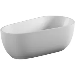 TroniTechnik® Freistehende Badewanne DIA 170x80cm - Sanitäranlagen & Zubehör - Hochwertige Acryl-Badewanne mit optimaler Wärmespeicherung und elegantem Design für entspannende Momente.