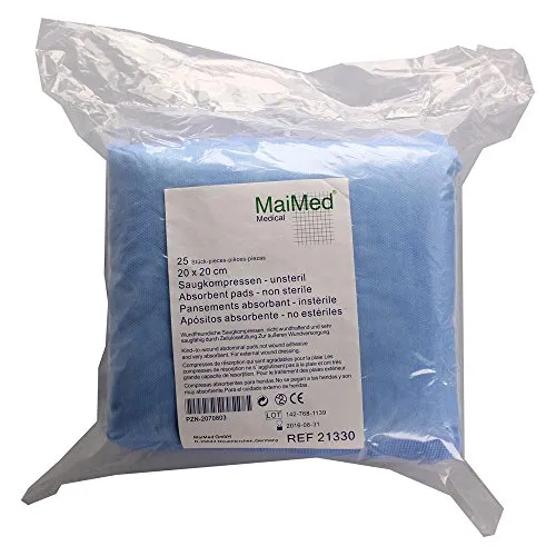 Saugkompressen 20x20 cm Unsteril