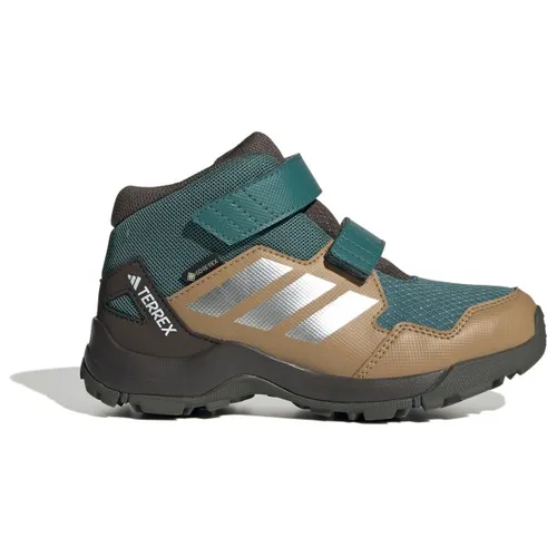 adidas Terrex Skychaser Mid Gore-TEX Kinder Wanderschuhe - Wasserdichte Wanderschuhe mit regulärer Passform, ideal für Abenteuer im Freien. Mit Traxion Gummiaußensohle für optimalen Grip und Adifit Einlegesohle zur genauen Größenwahl.