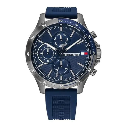 Tommy Hilfiger Herrenchronograph 1791721 Blau 46mm von Tommy Hilfiger