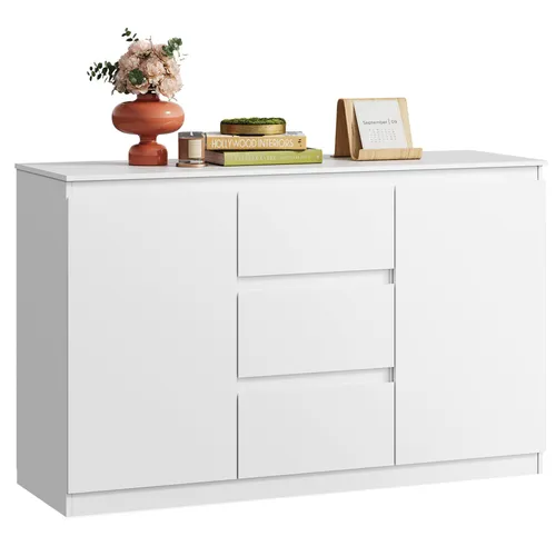 WLIVE Sideboard Kommode 120 cm mit Soft-Close-Funktion