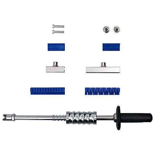 vidaXL Gleithammer Set 7-tlg. - Effektive Dellenreparatur für Autos - Hämmer für die Karosseriereparatur, ideal für die Blechverarbeitung von Autos und mehr. Aus robustem Kohlenstoffstahl für müheloses Entfernen von Dellen.