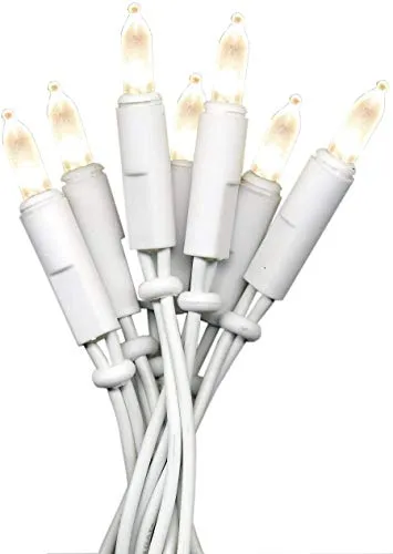 LED Mini-Lichterkette 20'er warmweiß P-LED 421-11 - Stimmungsvolle 20er LED Lichterkette in warmweiß, ideal für Dekoration und festliche Anlässe. Mit einer Gesamtlänge von 4,35m und einem Abstand von 15cm zwischen den Birnen sorgt sie für eine gemütliche Atmosphäre.