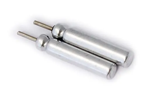 vhbw 2X Stabbatterie Typ CR425 kompatibel mit LED Posen Angeln Schwimmer (25mAh, 3V, Lithium)