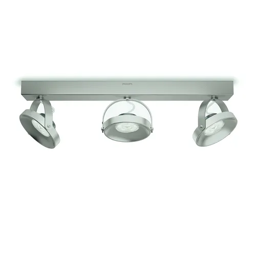 Philips myLiving LED Spot Spur 3-flammig Metall 4.5 W Edelstahl gebürstet 533131