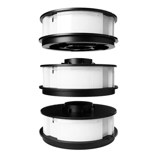 gartenteile 3 Stück Doppelfaden Rasentrimmer Spule Ersatzfadenspulen für Elektro Rasentrimmer passend für Hornbach ERT 550 V 550/1