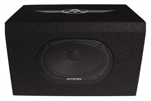 Autotek A690RXA Aktiv-Subwoofer | Super kompakt und leistungsstark - Car-HiFi-Lautsprecher mit hoher Kompatibilität für verschiedene Fahrzeuge, bietet kraftvollen Sound in einem kompakten Design.
